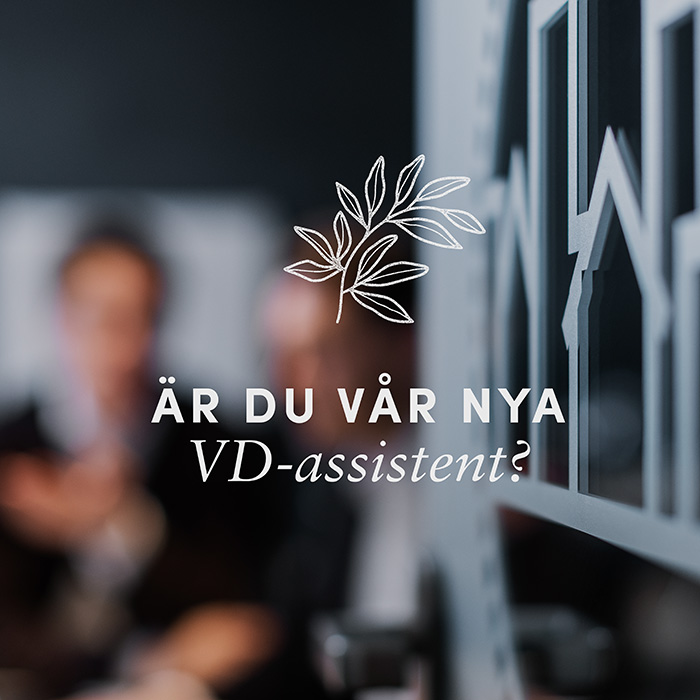 VD-assistent till Sigillet