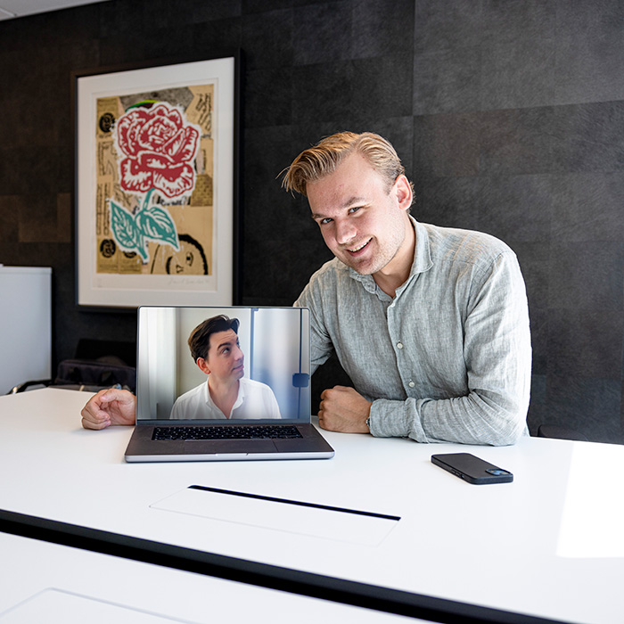 Vi säger hej till våra nya tillskott Anton och Kristoffer!