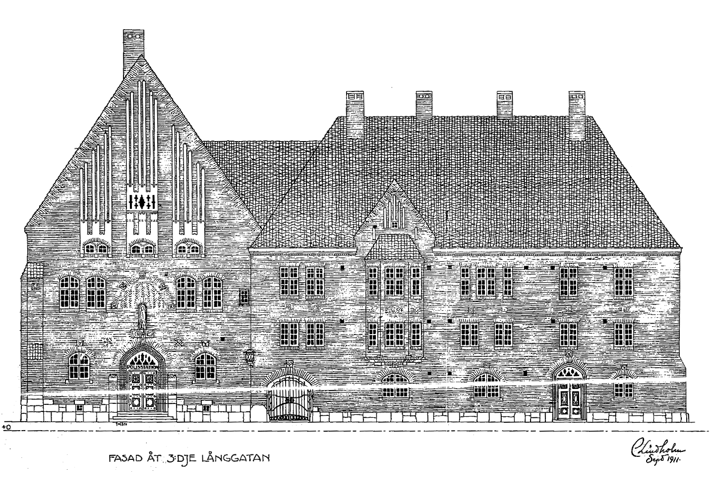 Hus 1911 - fasad 2